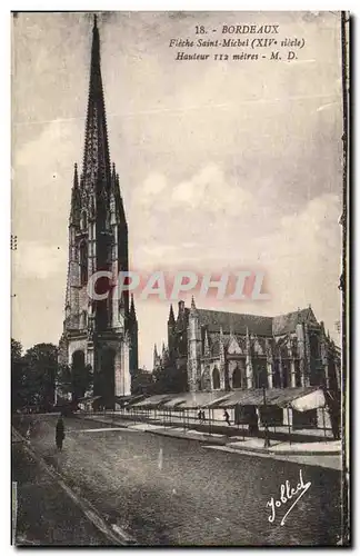 Cartes postales Bordeaux Fleche Saint Michel