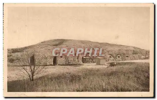 Ansichtskarte AK Fort De Vaux Facade du fort Face sud cote verdun Militaria