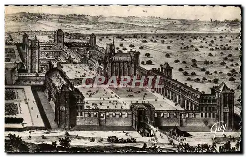 Cartes postales Vincennes Vue Perspective du Chateau