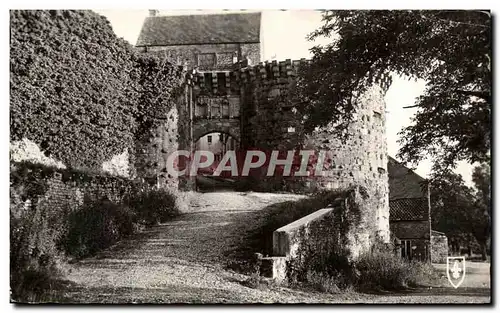 Moderne Karte Vezelay Porte Neuve