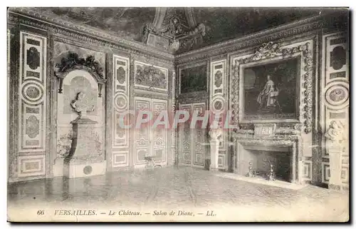 Ansichtskarte AK Versailles Le Chateau Salon de Diane