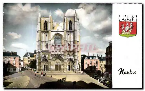 Cartes postales moderne Nantes la cathedrale Saint pierre