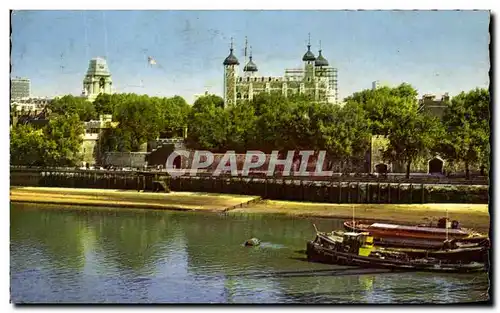 Cartes postales Tower Of London And River Thames