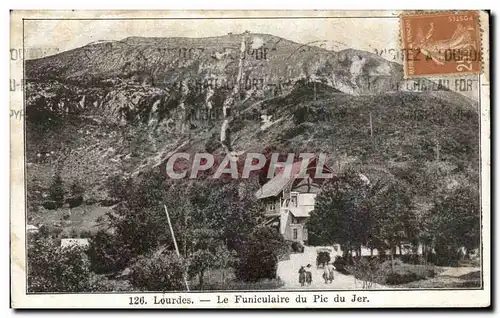 Cartes postales Lourdes Le Funiculaire du Pic du Jer