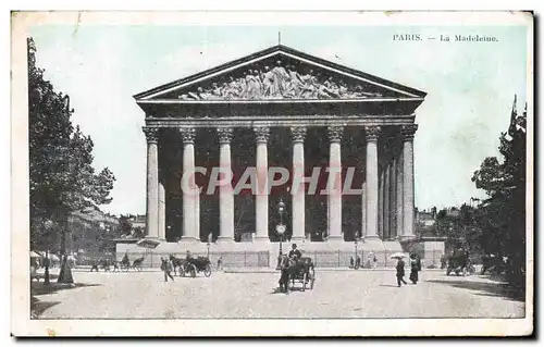 Cartes postales Paris La Madeleine