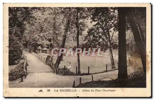 Cartes postales La Rochelle Allees du Parc Charruyer