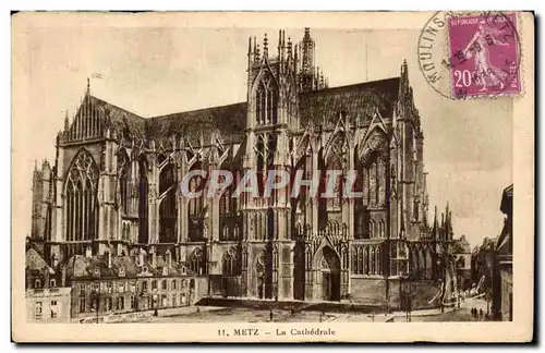Cartes postales Metz La Cathedrale