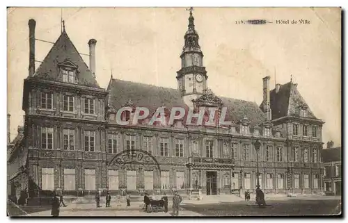 Cartes postales Reims Hotel de Ville