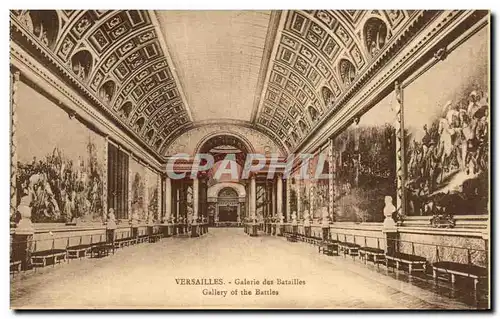 Ansichtskarte AK Versailles Galerie des Batailles