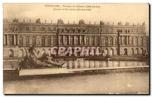 Ansichtskarte AK Versailles Terrasse du Chateau