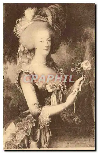 Cartes postales Versailles Marie Antoinette