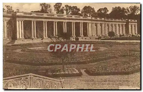 Cartes postales Versailles Le grand Trianon et les jardins