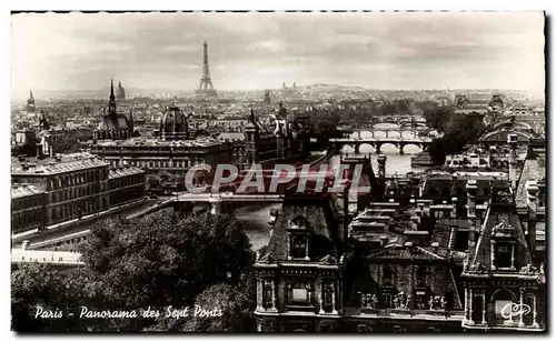 Cartes postales Paris Panorama des Sent Ponts