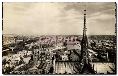 Ansichtskarte AK Paris Panorama Pris Depuis les Tours de la Cathedrale Notre Dame