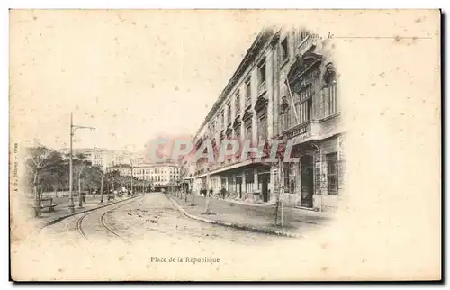 Cartes postales Place De La Republique Oran Algerie