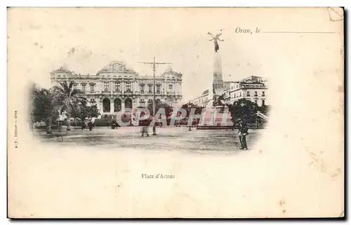 Cartes postales Place D&#39armes Oran Algerie