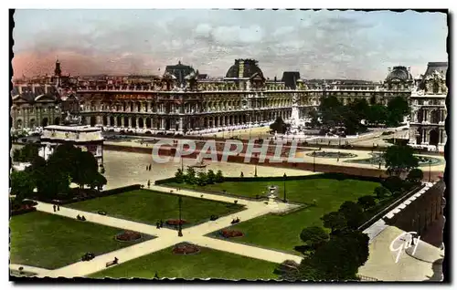 Ansichtskarte AK Paris Et Ses Merveilles Perspective sur la Place du Carrousel et le palais du Louvre