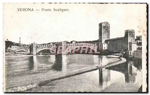 Cartes postales Verona Ponte Scaligero