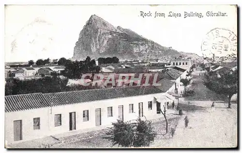 Cartes postales Rock From Linea Bullring Gibraltar