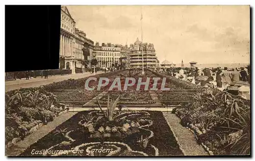 Cartes postales Eastbourne The gardens