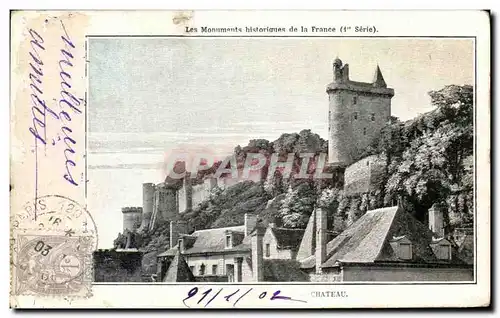 Cartes postales Les Monuments Historiques de la France Chateau