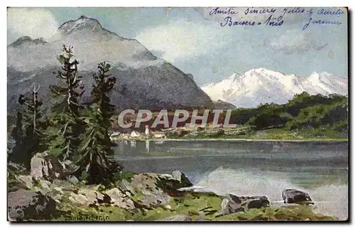 Cartes postales Lac Suisse