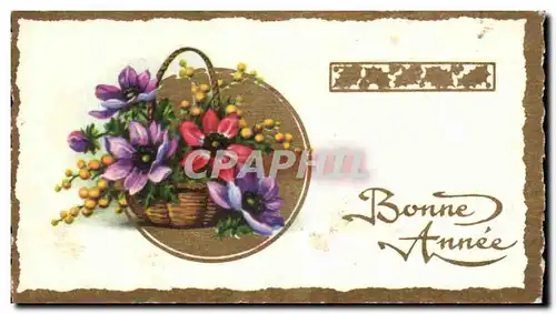 Cartes postales moderne Bonne Annee Fleurs