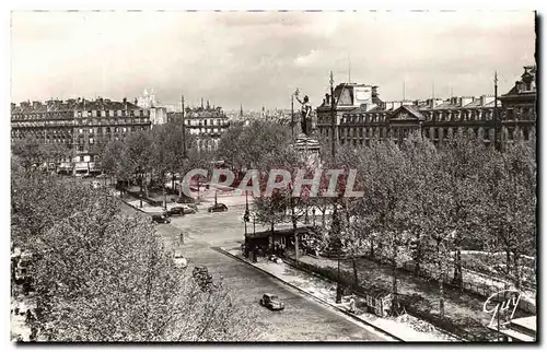 Ansichtskarte AK Paris Ses Merveilles La Place Republique Basilique de Montmartre Sacre Coeur