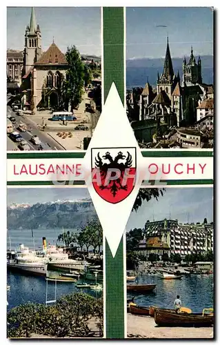 Ansichtskarte AK Lausanne Ouchy suisse