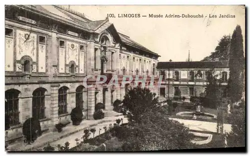Cartes postales Limoges Musee Adrien Dubouche les Jardins