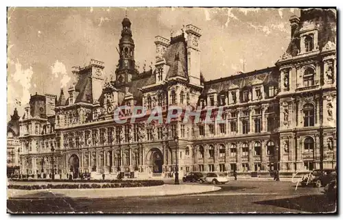 Cartes postales Paris et ses merveilles l'Hotel de Ville