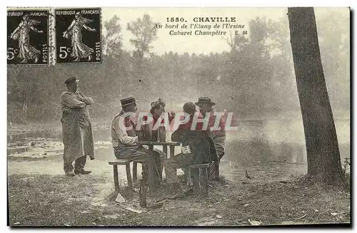 REPRO Chaville Au Bord de l&#39Etang de l&#39Ursine Cabaret Champetre Folklore