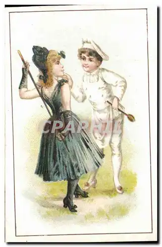 Chromo Femme et Patissier
