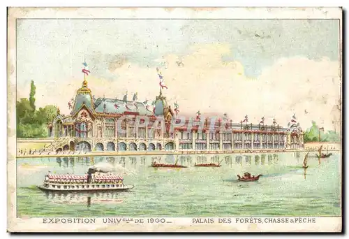 Chromo Joanin et Ponvert Rue du Palais La Rochelle Maison du Petit Saint Thomas Exposition universel