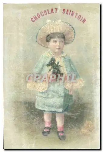 Chromo chocolat Santoin Enfant