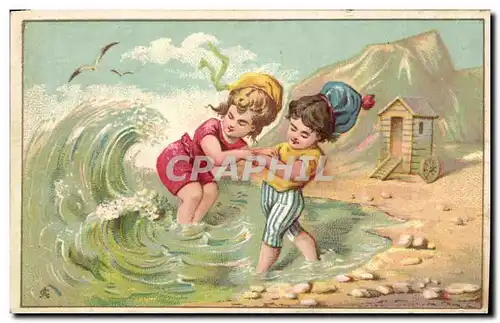 Chromo Bodart La Rochelle Enfants