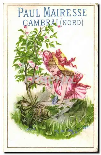 Chromo Paul Mairesse Cambrai Enfant