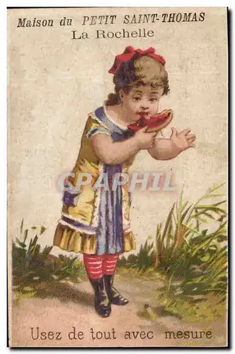 Chromo Ponvert Rue du Palais La Rochelle Maison du Petit Saint Thomas