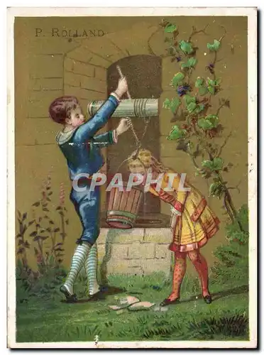 Chromo Rolland La Rochelle Enfants