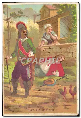 Chromo Ponvert Rue du Palais La Rochelle Maison du Petit Thomas Ldes deux coqs