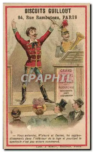 Chromo Exquis Guillout Rue Rambuteau Paris Grand theatre des surprises