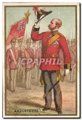 Chromo Angleterre Militaria