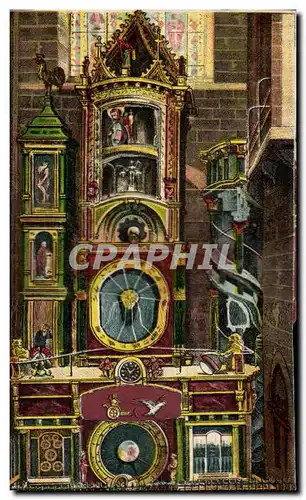 CARTE SYSTEME Horloge astronomique Strasbourg