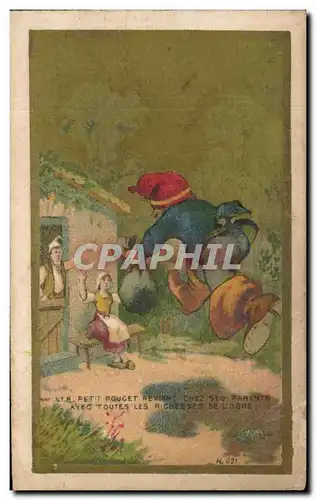 Chromo Ponvert La Rochelle Le petit poucet Perrault