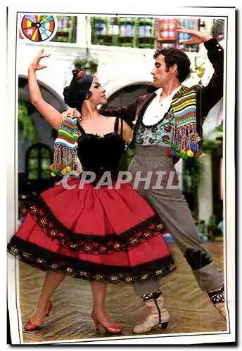 Cartes postales moderne Espagne Costume Danse Flamenco