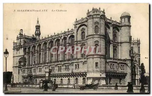 Cartes postales St Germain en Laye Le Chateau