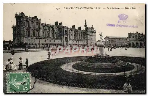 Cartes postales St Germain en Laye Le Chateau