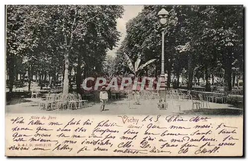 Cartes postales Allee du Parc Vichy