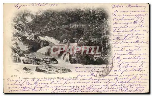 Cartes postales Allevard Les Bains Le Bout du Monde