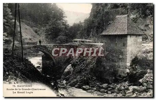 Cartes postales Dauphine Route De La Grande Chartreuse Le Grand Logis